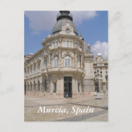 Cartão Postal Murcia, edifício de Espanhas