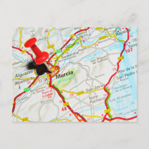 Cartão Postal Murcia, Espanha