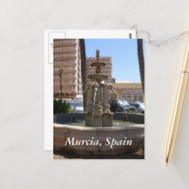 Cartão Postal Murcia, Espanha do cavalo marinho