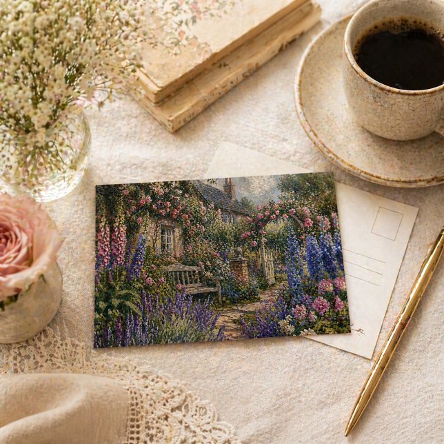 Cartão Postal Murmurios do Jardim da Cabana (Criador carregado)