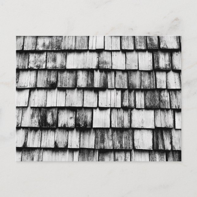 Cartão Postal Muro de Conselho de Madeira Vestida (Frente)