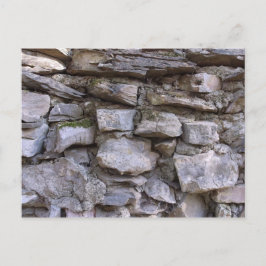 Cartão Postal Muro de Pedra Antigo
