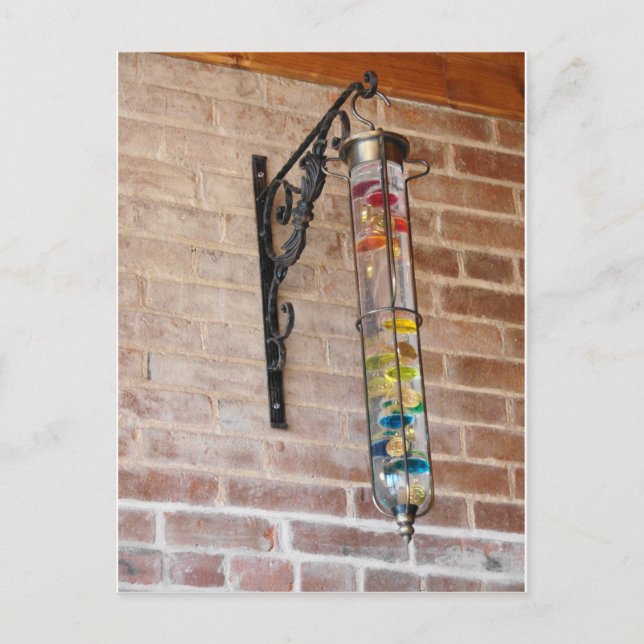 Cartão Postal Muro de tijolos (Frente)