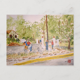 Cartão Postal muro dr middletons