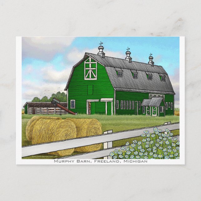 Cartão Postal Murphy Barn (Frente)