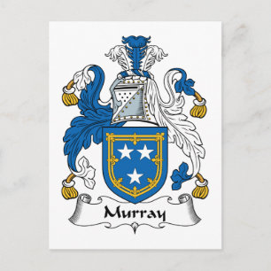 Cartão Postal Murray Family Crest