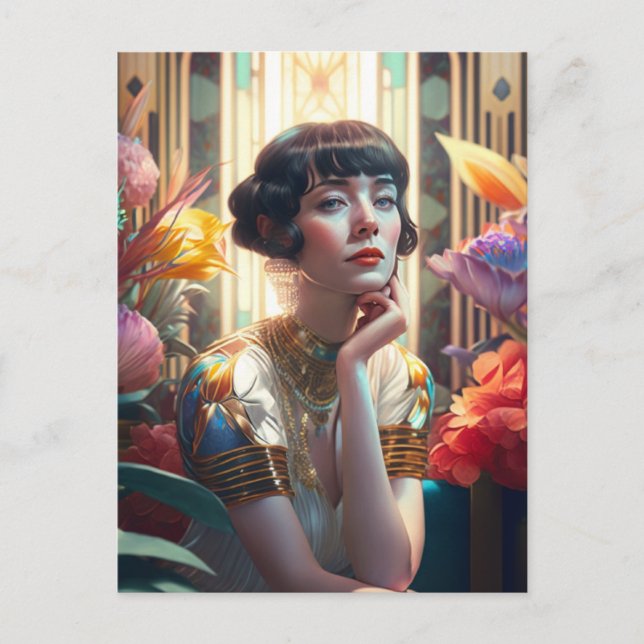 Cartão Postal Musa penosa (Frente)