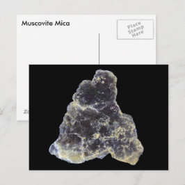 Cartão Postal Muscovite Mica Mineral Rock Nature Fotografia