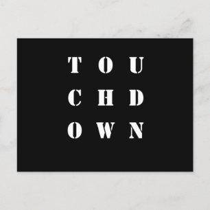 Cartão Postal Músculos de atletas do futebol americano