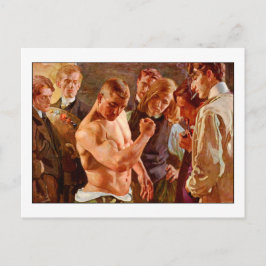 Cartão Postal Músculos de Osmar Schindler