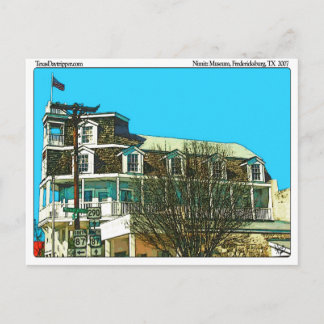 Cartão Postal Museu Almirante Nimitz, Fredericksburg, TX