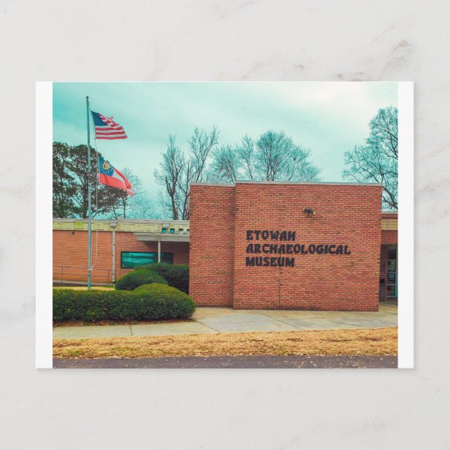 Cartão Postal Museu Arqueológico Etowah (Frente)