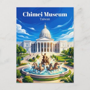 Cartão Postal Museu Chimei Taiwan