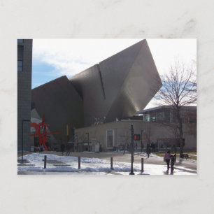Cartão Postal Museu de arte de Denver
