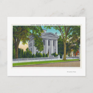 Cartão Postal Museu de História e Arte de Cayuga