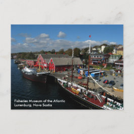 Cartão Postal Museu de Pesca do Atlântico, Vista aérea