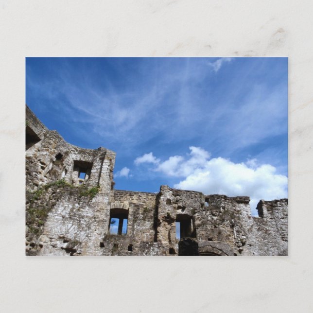 Cartão Postal Museu do Castelo de Beaufort, Luxemburgo (Frente)