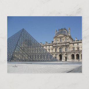 Cartão Postal Museu do Louvre