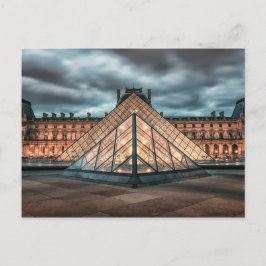 Cartão Postal Museu do Louvre
