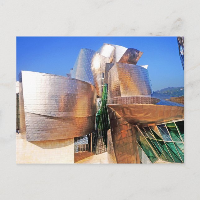 Cartão Postal Museu Guggenheim / Bilbao, Espanha (Frente)