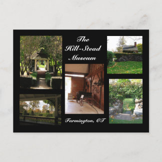 Cartão Postal Museu Hill-Stead, Farmington, CT