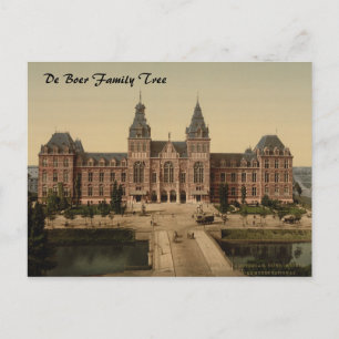 Cartão Postal Museu Nacional, Amesterdã, Países Baixos