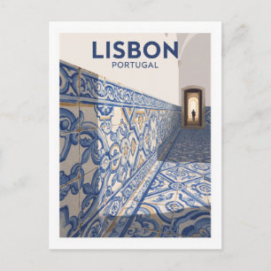 Cartão Postal Museu Nacional do Azulejo Lisboa Portugal Viagem
