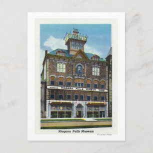 Cartão Postal Museu Niagara Falls, Vista de uma Ninfa Água