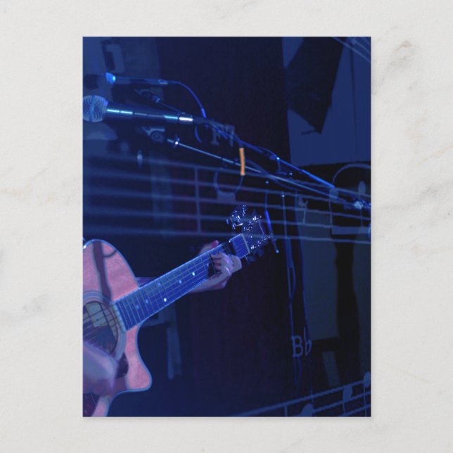 Cartão Postal Music Mike- Versão 1rua (Frente)