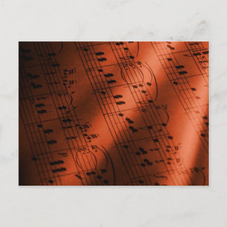 Cartão Postal music postcard 47