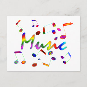 Cartão Postal Música