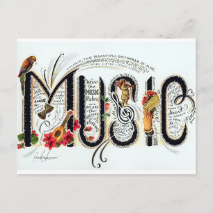 Cartão Postal Música