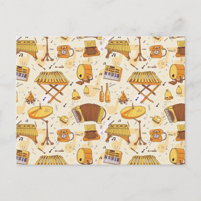 Cartão Postal música (Frente)