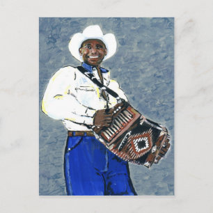 Cartão Postal Música Cajun Zydeco