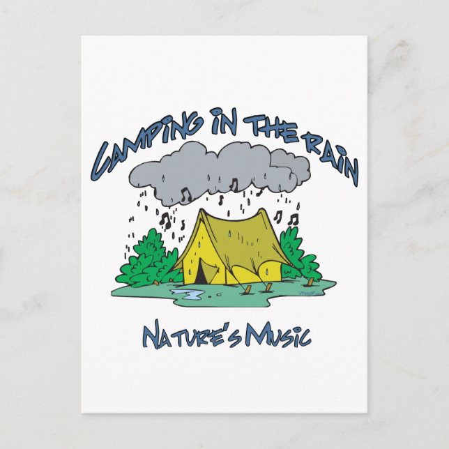 Cartão Postal Música CAMP-Natures (Frente)