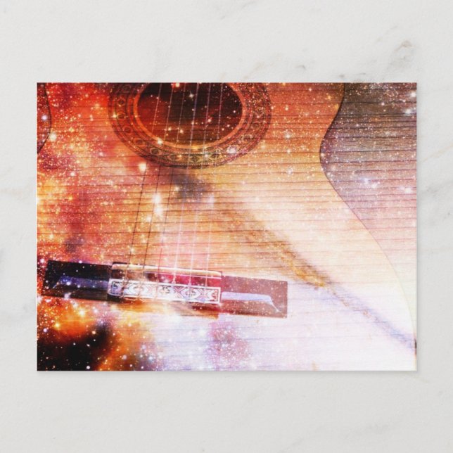 Cartão Postal Música do Cartão-postal do Universo (Frente)