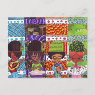 Cartão Postal Música é tudo