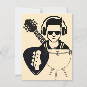 Cartão Postal Música em Abundância