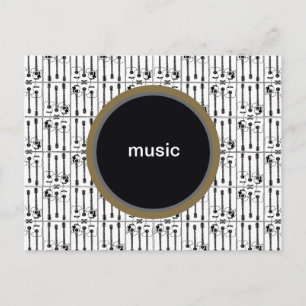 Cartão Postal música, guitarras