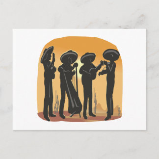 Cartão Postal Música mexicana