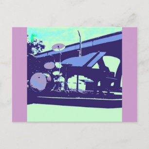 Cartão Postal Música/Músico