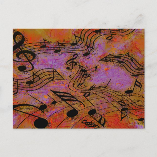 CARTÃO POSTAL MÚSICA NO AR (Frente)