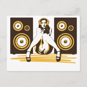 Cartão Postal Música por favor