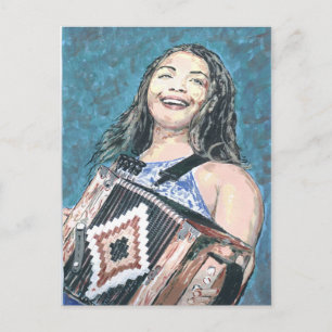 Cartão Postal Música Zydeco