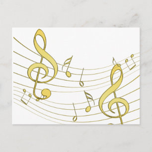 Cartão Postal Musical