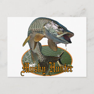 Cartão Postal Musky Hunter 9