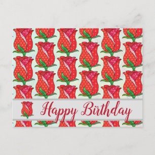 Cartão Postal Musterrose