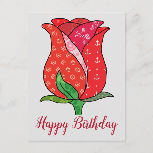 Cartão Postal Musterrose (Frente)