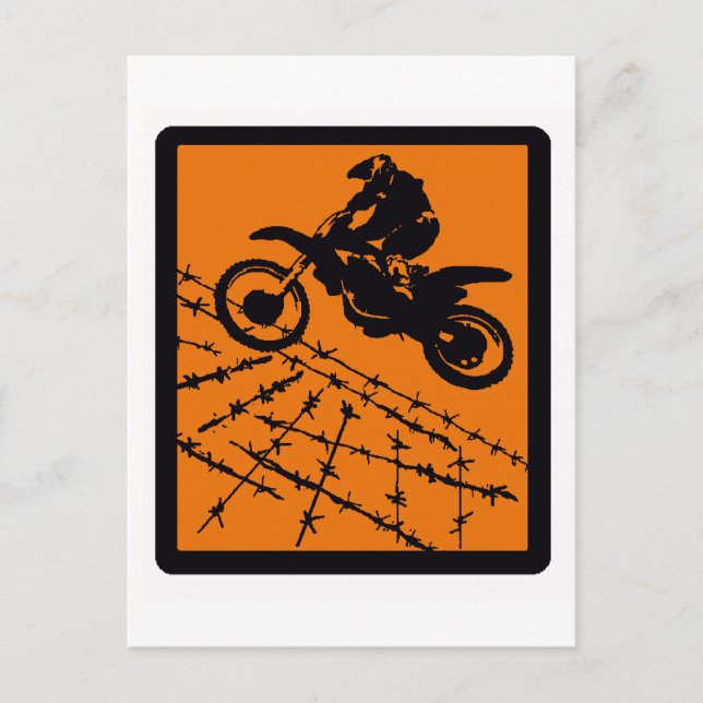 CARTÃO POSTAL MX CLAY RIDING (Frente)