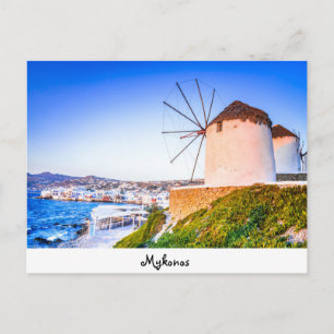 Cartão postal Mykonos